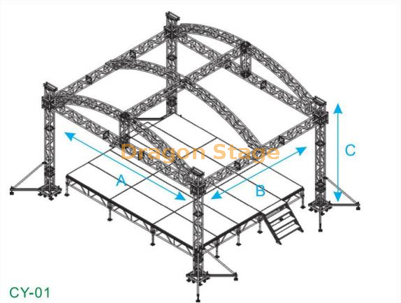 China Curved Trusses Manufacturers Curved Trusses Suppliers Curved