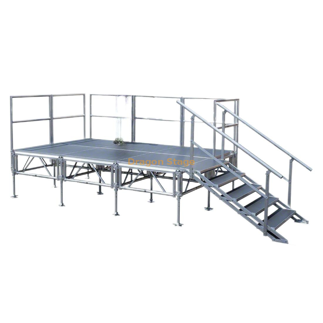 X M Outdoor Aluminum Event Stage Detachable Modular Concert Stage X M