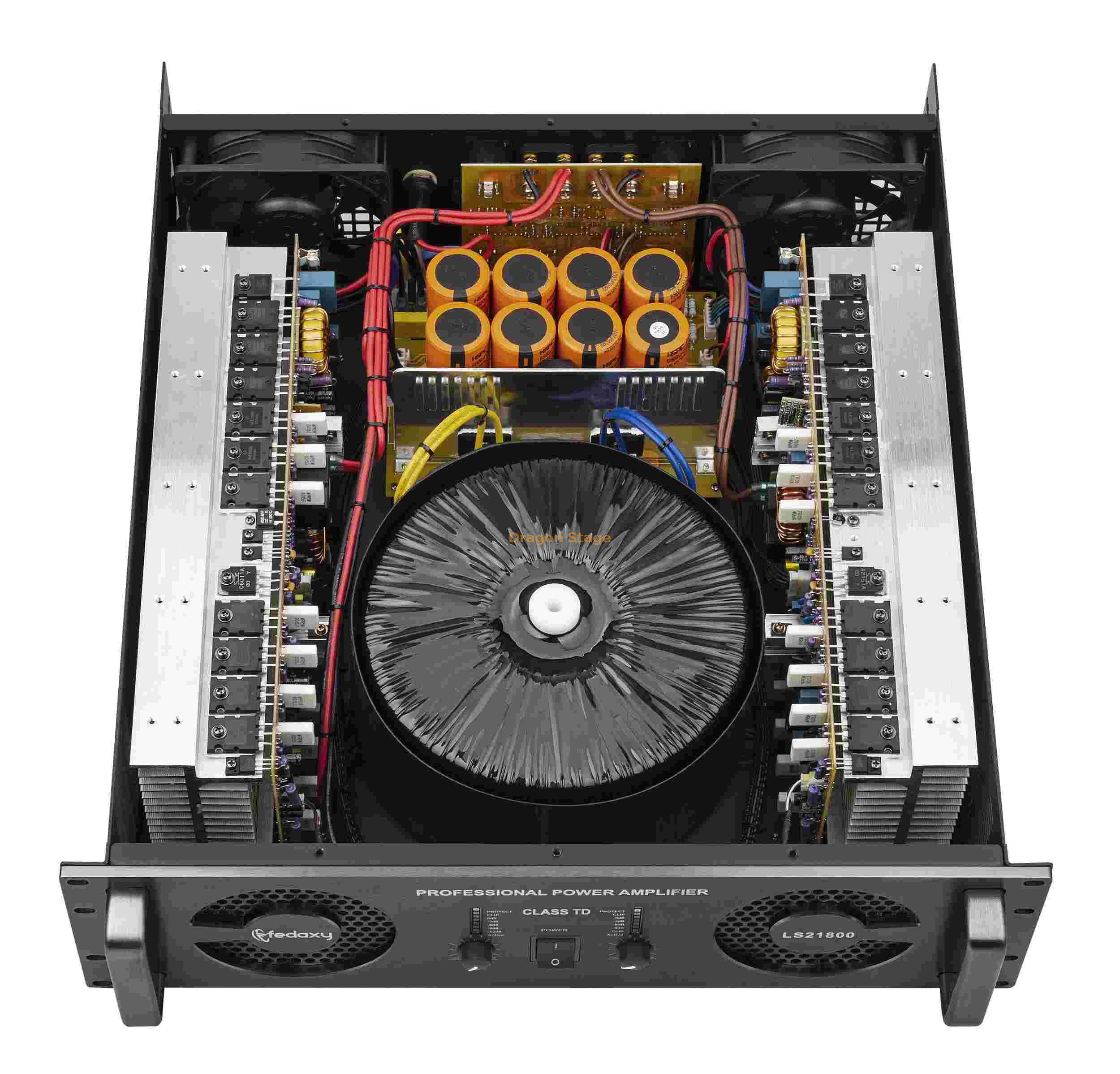 High Power Amplifier Audio LS21800 2*1800W Class TD Professional Power