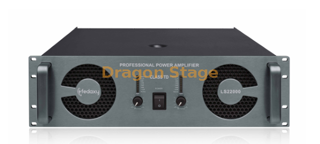 Power Amplifier Box Audio Class TD Power Amplifier with 2 Channel 3U