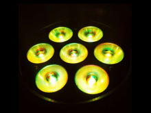 RGBW PAR LIGHT MINI SUN-7 Small, Powerful, Efficient, Full Color Compact Volume Waterproof LED PAR 120W