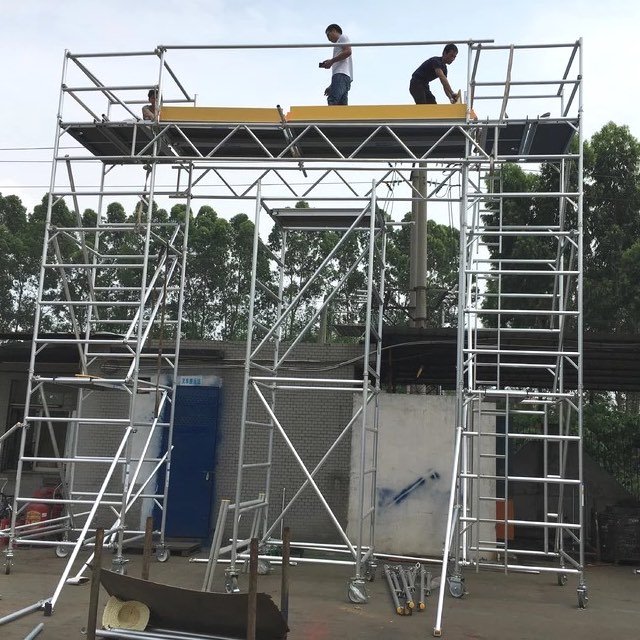 types of mobile scaffolding