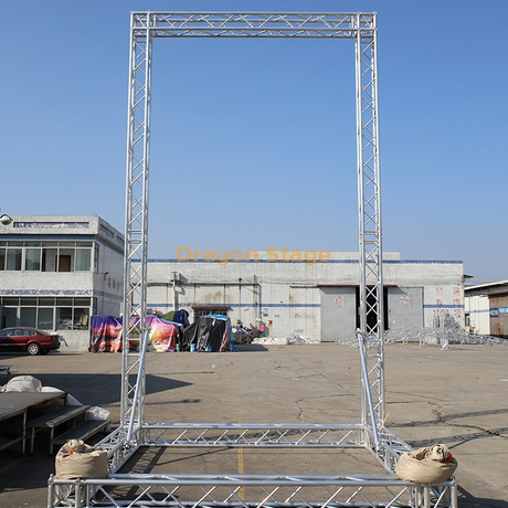 Aluminum Event Truss Stage Background for Lights And Poster 