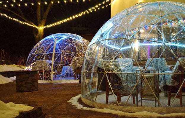 Inflatable Clear Dome Inflatable Tents 
