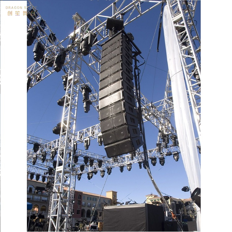 Stand Aluminum Speaker Line Array Truss from China manufacturer