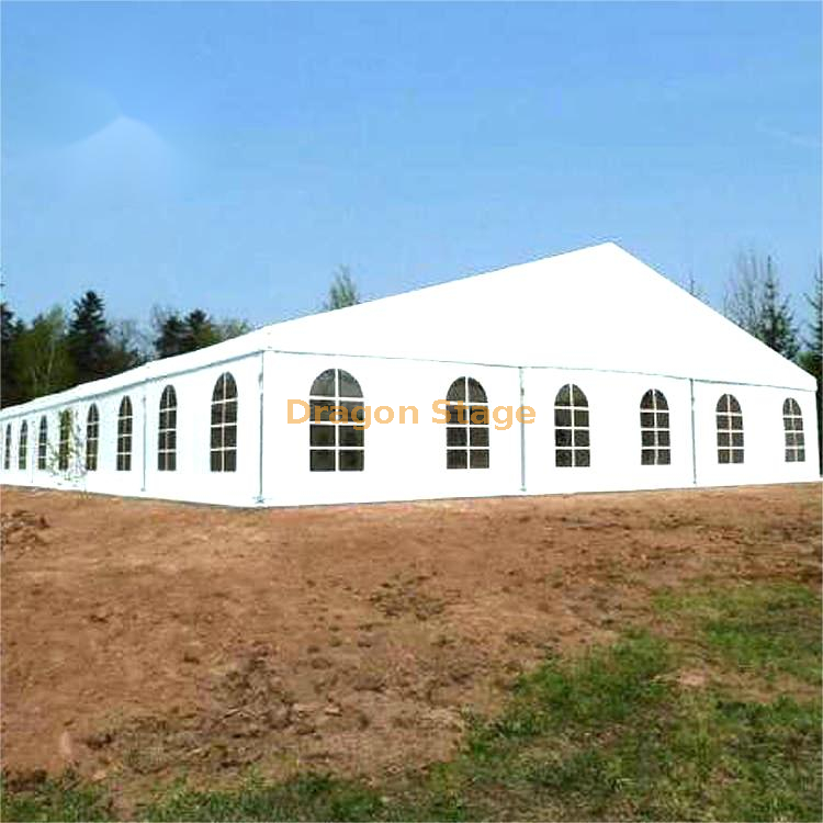 1000 People Outdoor Aluminum Frame Wedding Marquee Tent American Pagoda