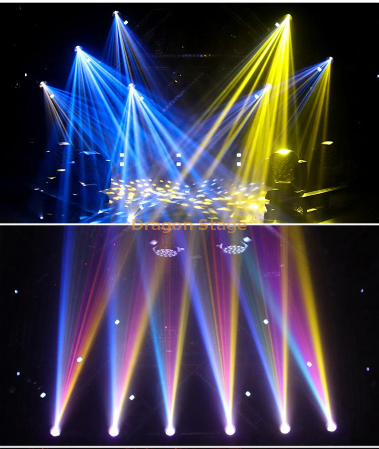 230W LED Moving Head DJ Spot 3In1 DMX Light Lyre Gobo Projection