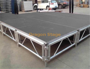 Aluminum Portable Modular Stage Systems 10x7m