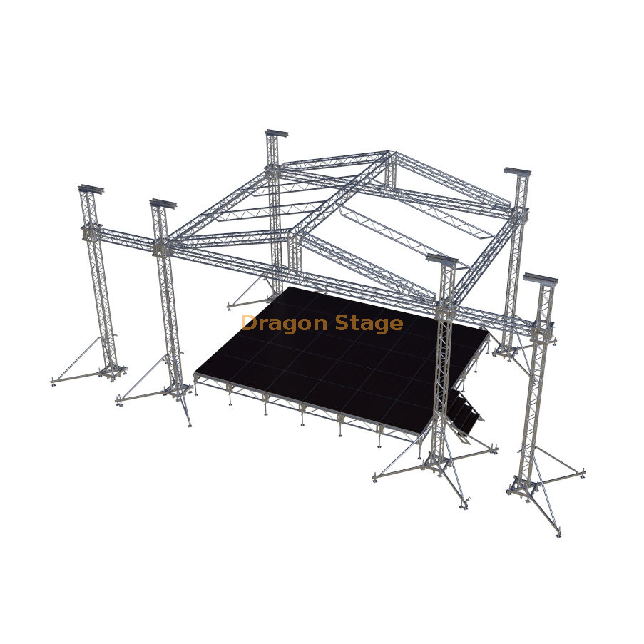 Aluminum Portable Mobile Event Party Modular Stage Platforms System 9