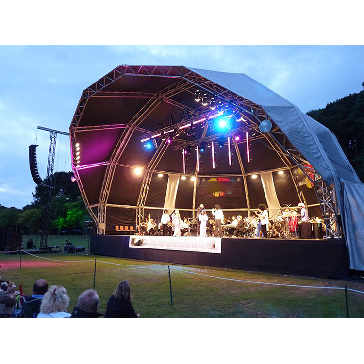 Aluminum Dome Design Roof Truss Structure System for Concert Lighting