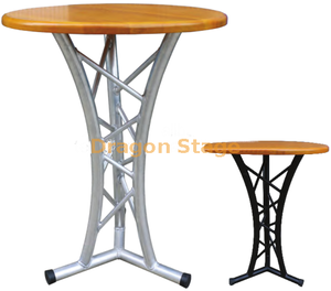 Aluminum Club Style Bent Table 