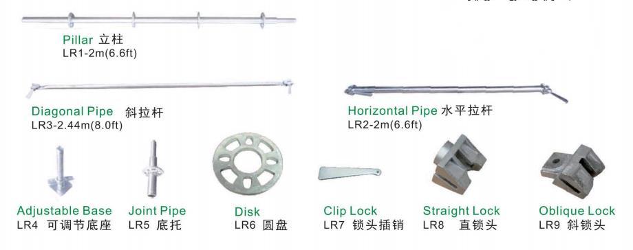 iron stage parts