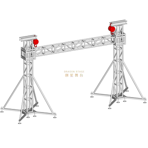 Concert Stage Background Led Display Gentry Truss 6x5m